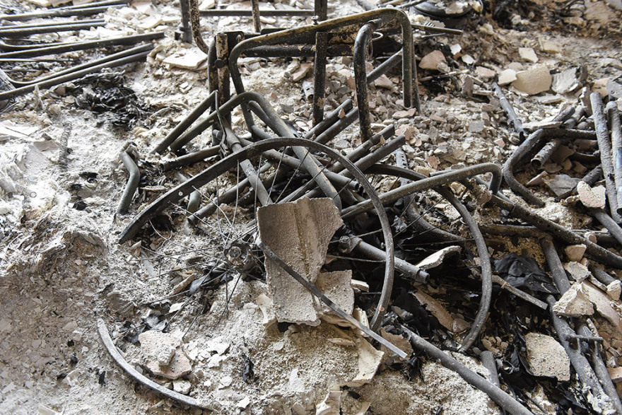 Λύρειο Ίδρυμα: Στάχτη και αποκαΐδια το σπίτι 45 ορφανών παιδιών 