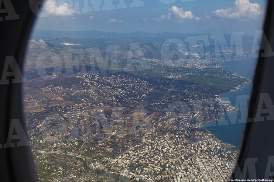 «Κρανίου τόπος» το Μάτι: Δείτε εικόνες από drone