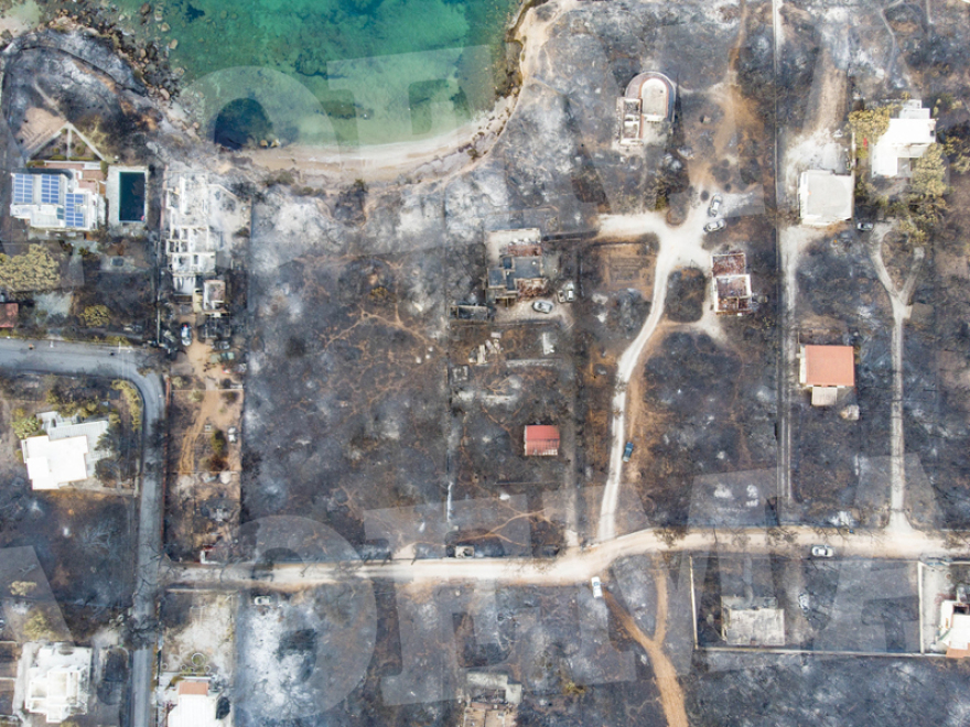 «Κρανίου τόπος» το Μάτι: Δείτε εικόνες από drone