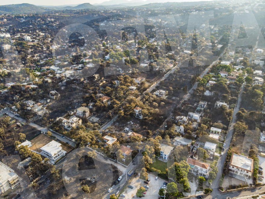 «Κρανίου τόπος» το Μάτι: Δείτε εικόνες από drone