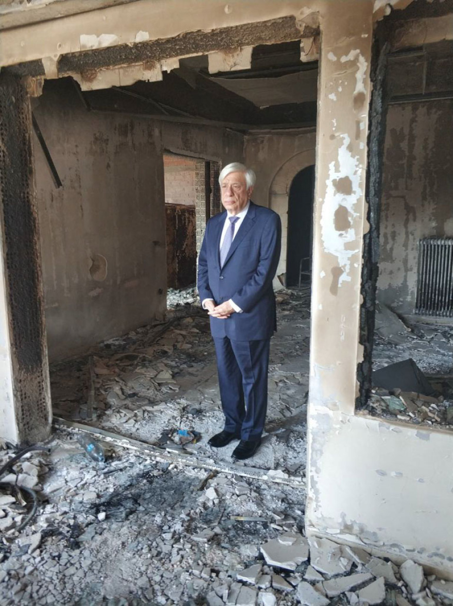 Συγκινεί η παρουσία του Προέδρου της Δημοκρατίας στο Λύρειο Παιδικό Ίδρυμα