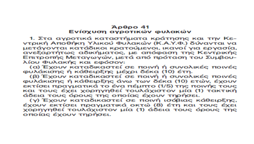 Το σύμφωνο συμβίωσης του Κουφοντίνα με την κυβέρνηση