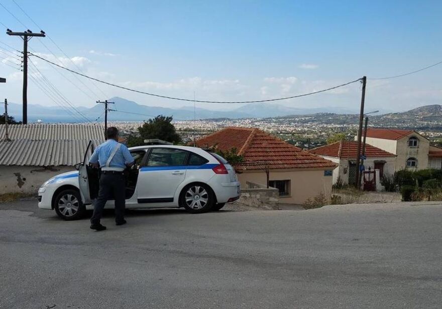 Φωτιά σε χωράφι στην Κρήνη Πάτρας 