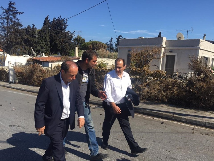 «Αυτοψία» σε Μάτι και Κόκκινο Λιμανάκι από τον Χρήστο Σπίρτζη