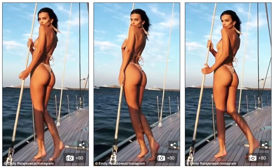Emily Ratajkowski: Παραλίγο να ξεχάσει να βάλει μαγιό