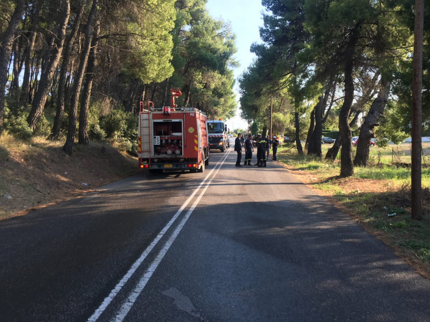 Υπό μερικό έλεγχο η φωτιά στον Άγιο Στέφανο