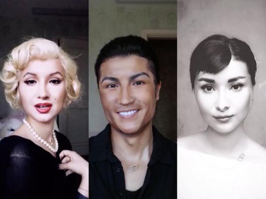 Βίντεο: Κινέζα ζωντανεύει γνωστούς πίνακες στο πρόσωπό της