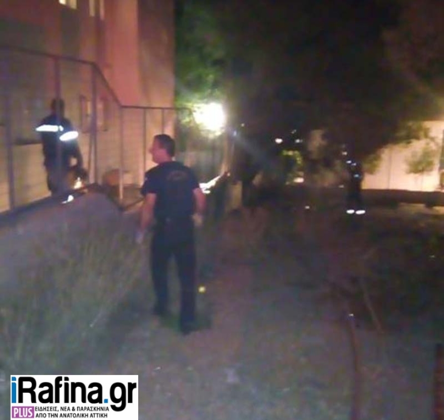 Φωτιά κοντά σε κατοικίες στη Διώνη του Δήμου Ραφήνας-Πικερμίου