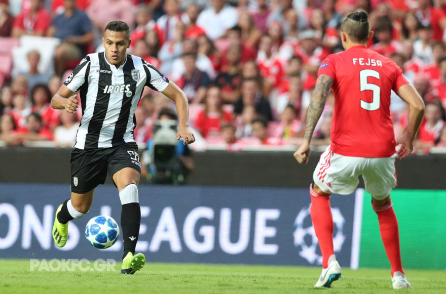 Μπενφίκα-ΠΑΟΚ 1-1: «Χρυσή» ισοπαλία με γκολ του Ουάρντα - Ευκαιρία πρόκρισης στην Τούμπα!