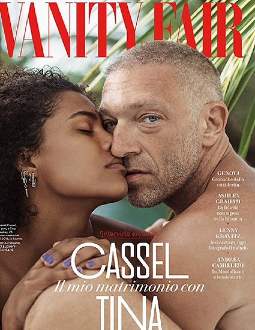 O Vincent Cassel φωτογραφίζεται αγκαλιά με την κατά 30 χρόνια νεότερη αγαπημένη του