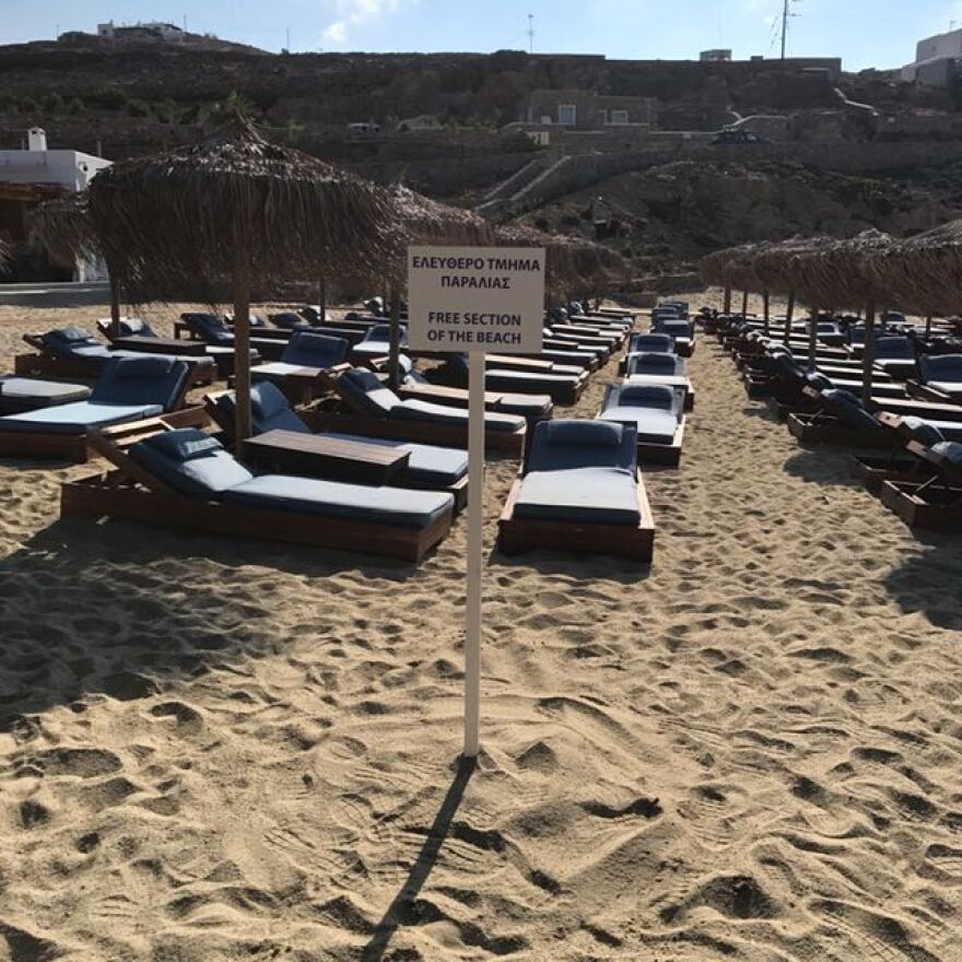 Μύκονος: Σε εξέλιξη η επιχείρηση «ελεύθερες παραλίες»