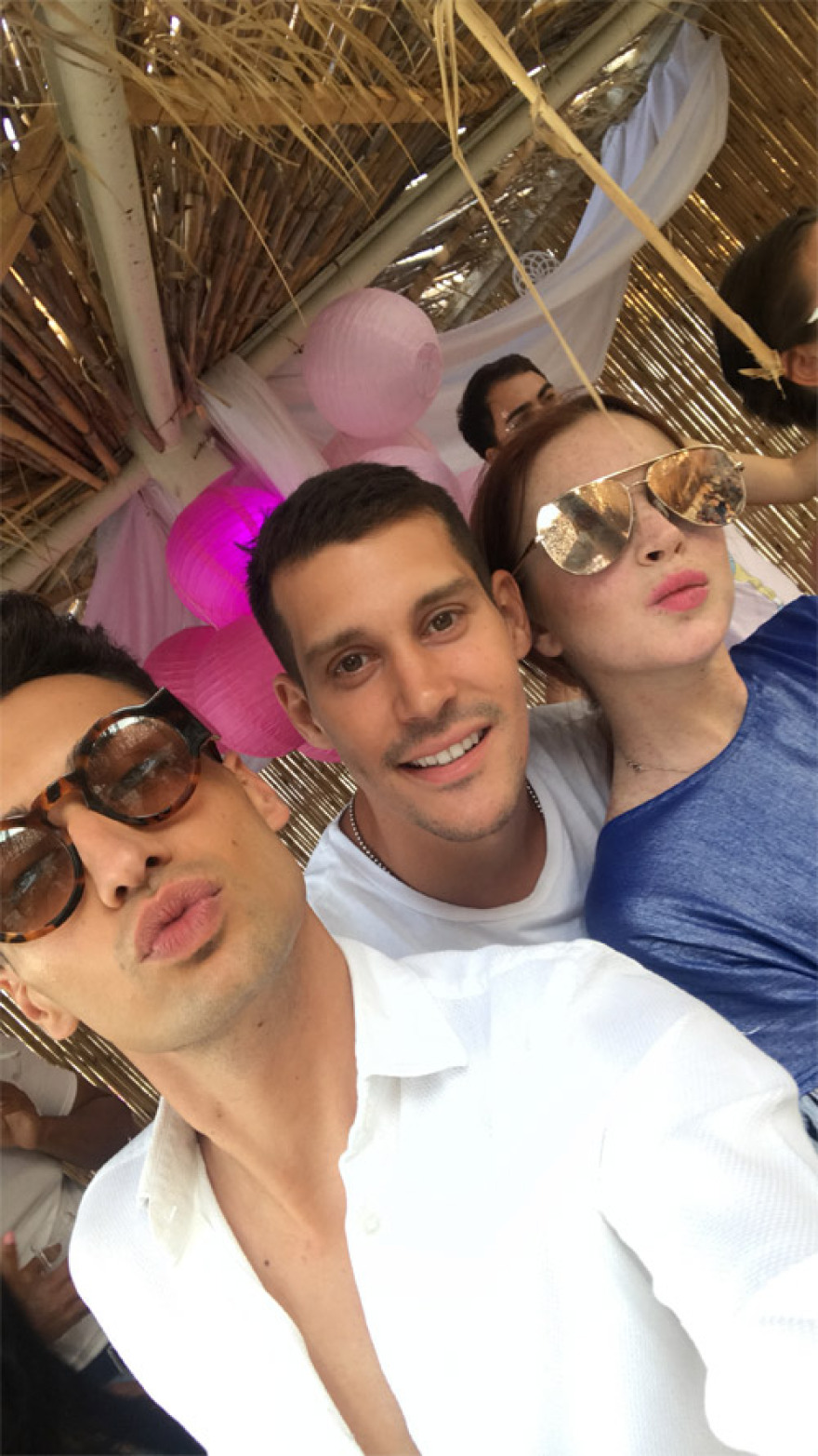 Ο Έλληνας που «μάγεψε» τη Lindsay Lohan στη Μύκονο   