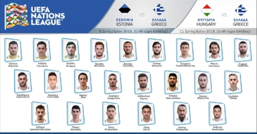 Η αποστολή της Εθνικής ποδοσφαίρου για το Nations League!
