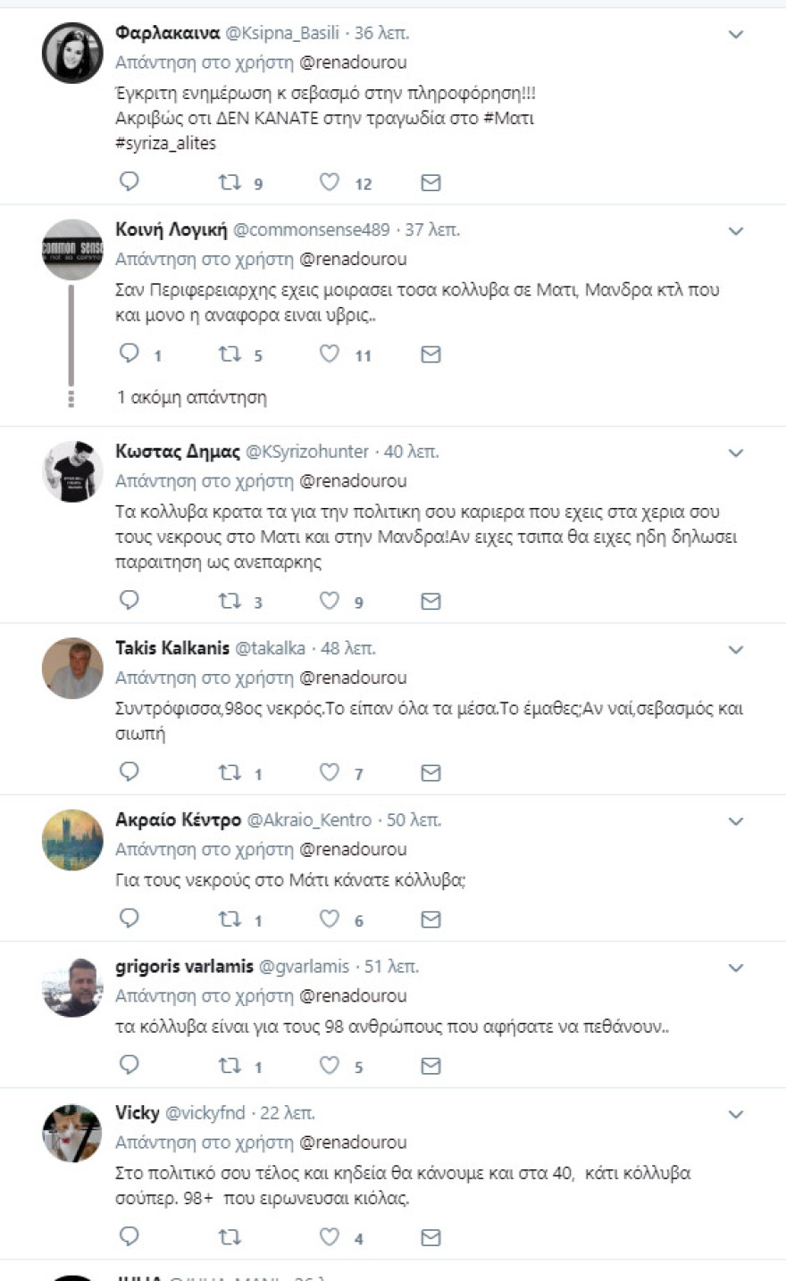 Η Ρένα Δούρου ΖΕΙ, όπως θα έλεγε και ο Γαβράς, και κάνει πλάκα με κόλλυβα! 