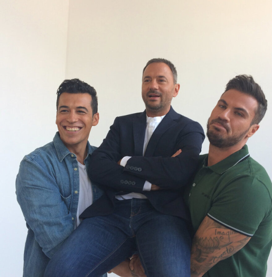 Η φωτογράφιση της Ιωάννας Τριανταφυλλίδου και των κριτών για το «Bake off Greece» 