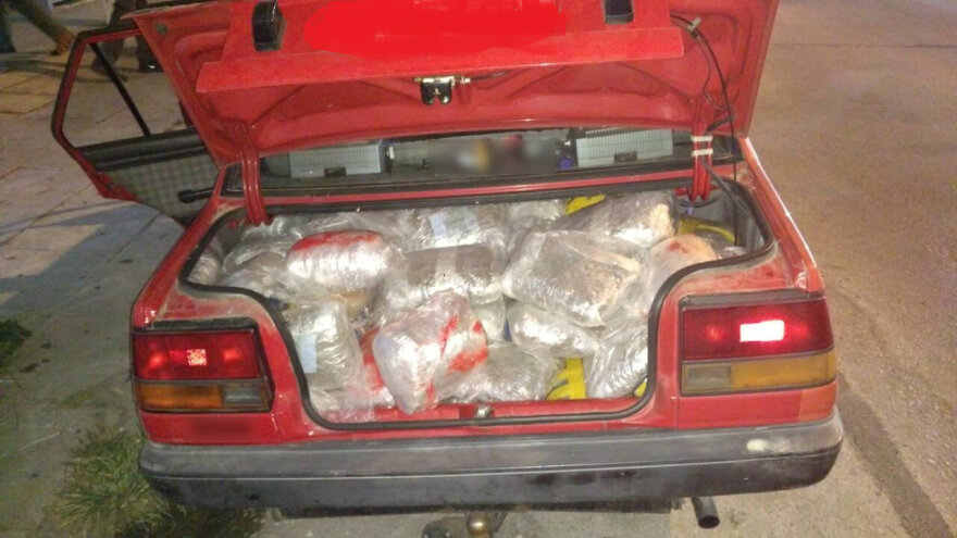 Επιχείρηση-«σκούπα» για ναρκωτικά: 192 κιλά κάνναβη και τέσσερις συλλήψεις σε Θεσπρωτία και Αιτωλοακαρνανία