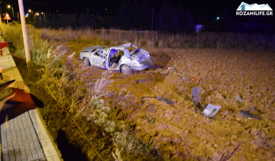Τραγωδία στην Κοζάνη: Τροχαίο δυστύχημα με τρεις νεκρούς ηλικίας 17-19 ετών