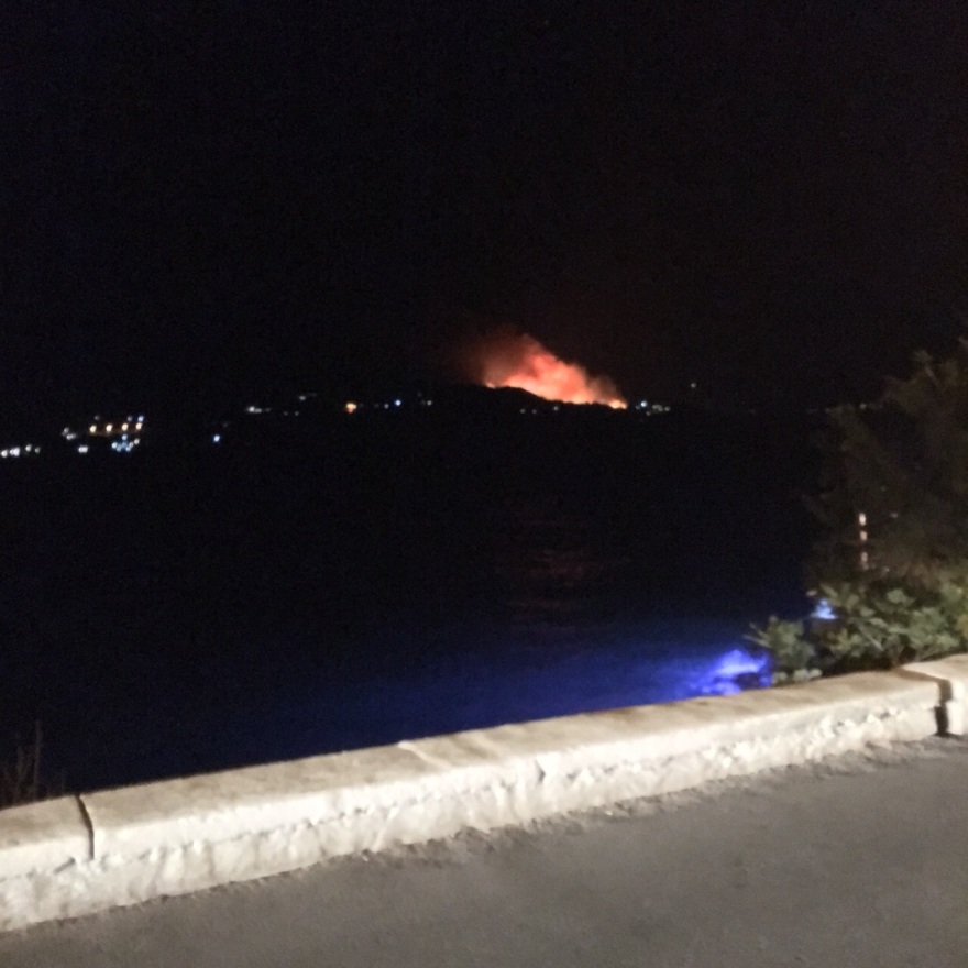 Σάμος: Ξέσπασε πυρκαγιά σε χαράδρα