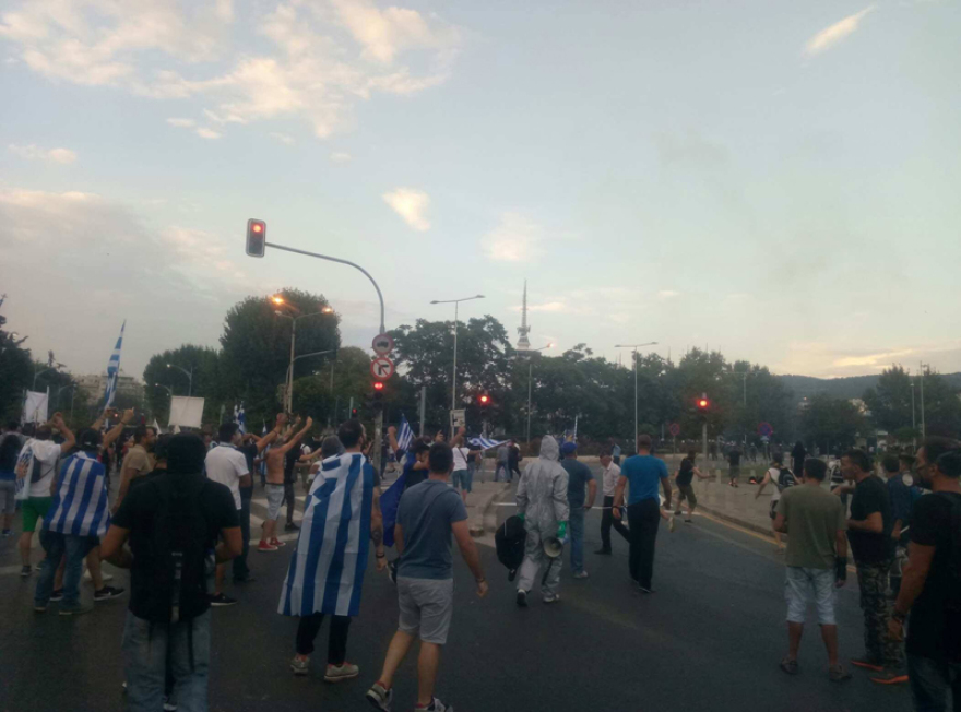 Θεσσαλονίκη: Μας έριξε χημικά χωρίς λόγο η αστυνομία, καταγγέλλουν οι ειρηνικοί διαδηλωτές