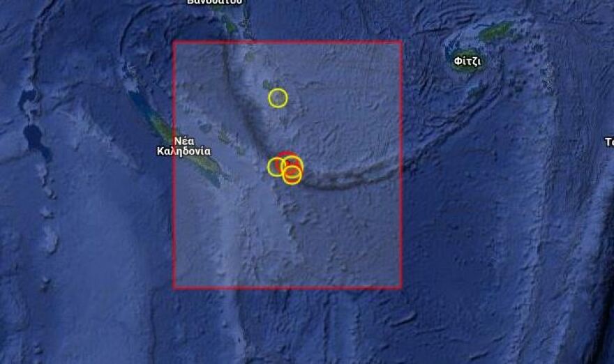 Ισχυρός σεισμός 6,3 Ρίχτερ ανάμεσα σε Νέα Καληδονία και Φίτζι