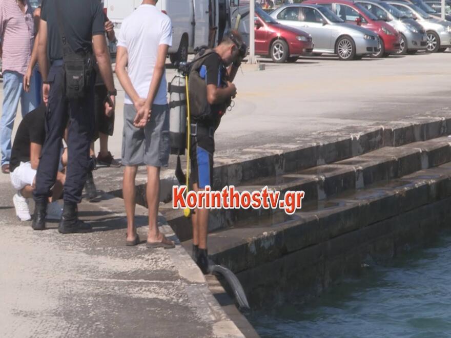 Κόρινθος: Αυτοκίνητο έπεσε στη θάλασσα από... μόνο του