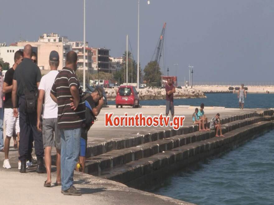 Κόρινθος: Αυτοκίνητο έπεσε στη θάλασσα από... μόνο του