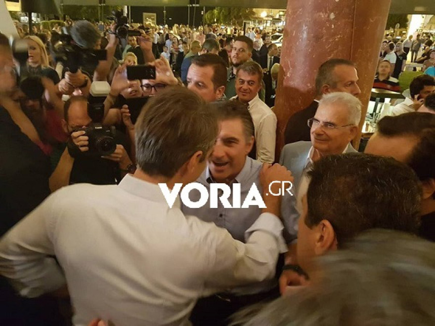 Στα περίπτερα της ΔΕΘ ο Κυριάκος Μητσοτάκης - Στις 8 η κεντρική ομιλία του