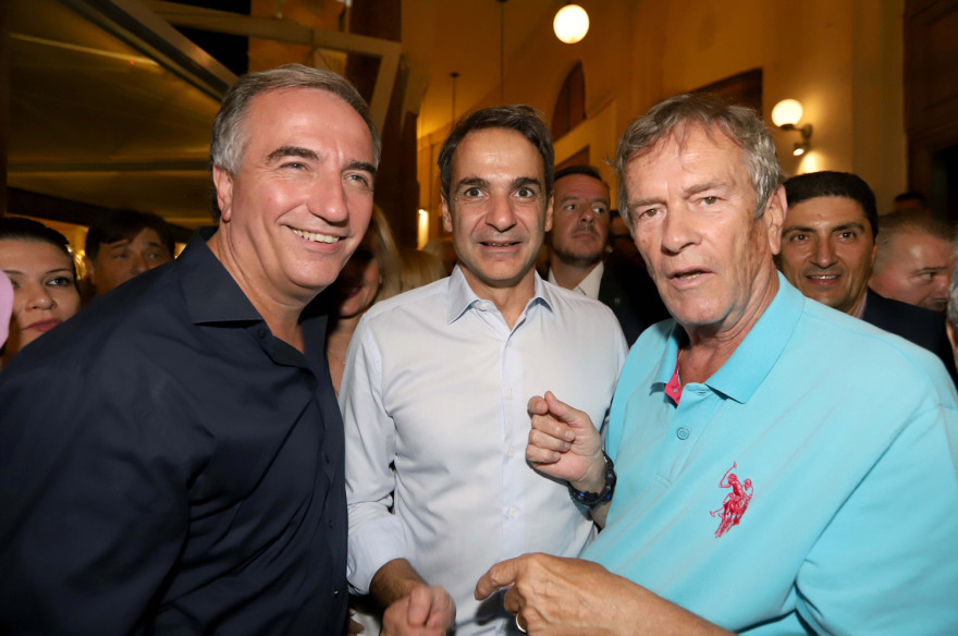 Στα περίπτερα της ΔΕΘ ο Κυριάκος Μητσοτάκης - Στις 8 η κεντρική ομιλία του