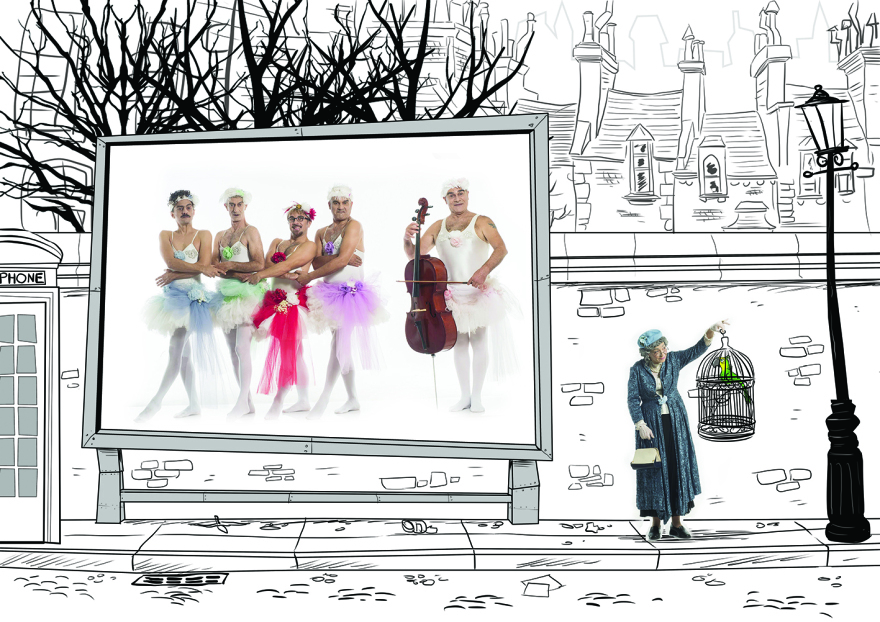 «Η συμμορία των 5» σε σκηνοθεσία Κακλέα στο θέατρο Κιβωτός