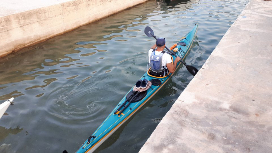 Κεφαλονιά - Κωνσταντινούπολη με καγιάκ: Το ταξίδι του Γιώργου Ποταμιάνου για φιλανθρωπικό σκοπό