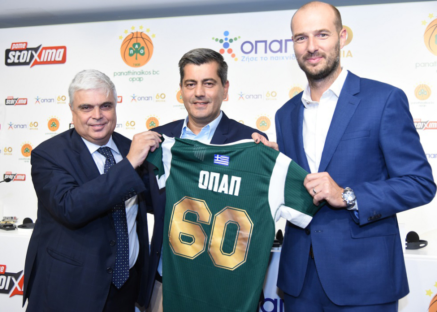 ΟΠΑΠ και ΚΑΕ Παναθηναϊκός μαζί για δύο ακόμα χρόνια
