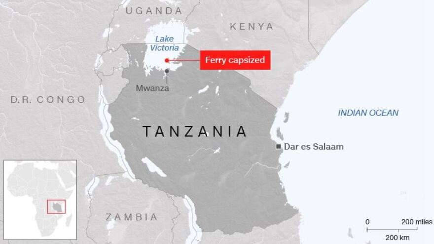 Μεγαλώνει η λίστα της τραγωδίας στην Τανζανία: Στους 218 οι νεκροί από την ανατροπή του πλοίου