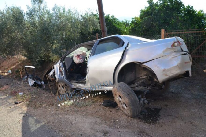 Σοβαρό τροχαίο με δύο τραυματίες στους Μύλους Άργους