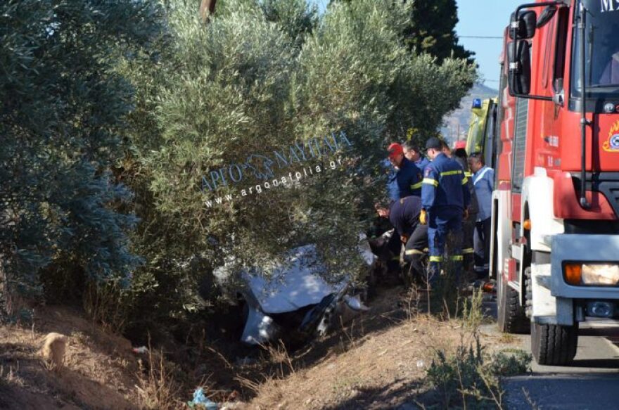 Σοβαρό τροχαίο με δύο τραυματίες στους Μύλους Άργους