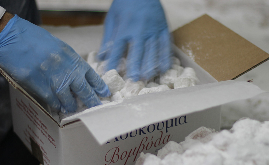 Λουκούμι cappuccino!