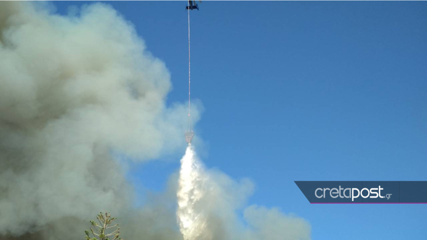 Τεράστιες οι ζημιές μετά τη φωτιά στο Πανεπιστήμιο Κρήτης