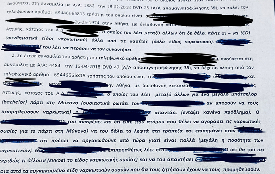 Οι μεγάλες δουλειές με την κοκαϊνη στο τρίγωνο Αθήνα - Θεσσαλονίκη - Μύκονος 