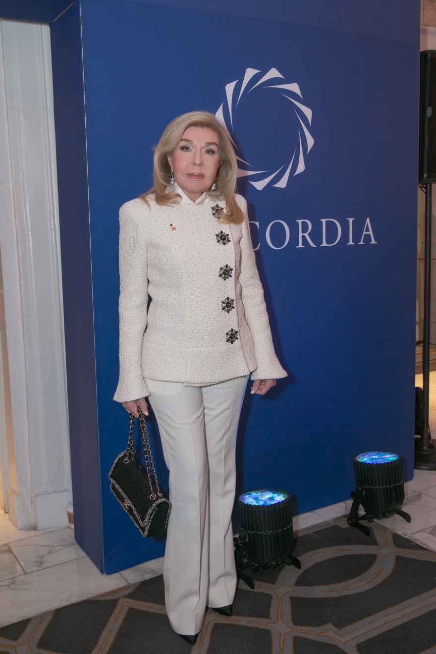 Η Μαριάννα Β. Βαρδινογιάννη στο Concordia Summit 