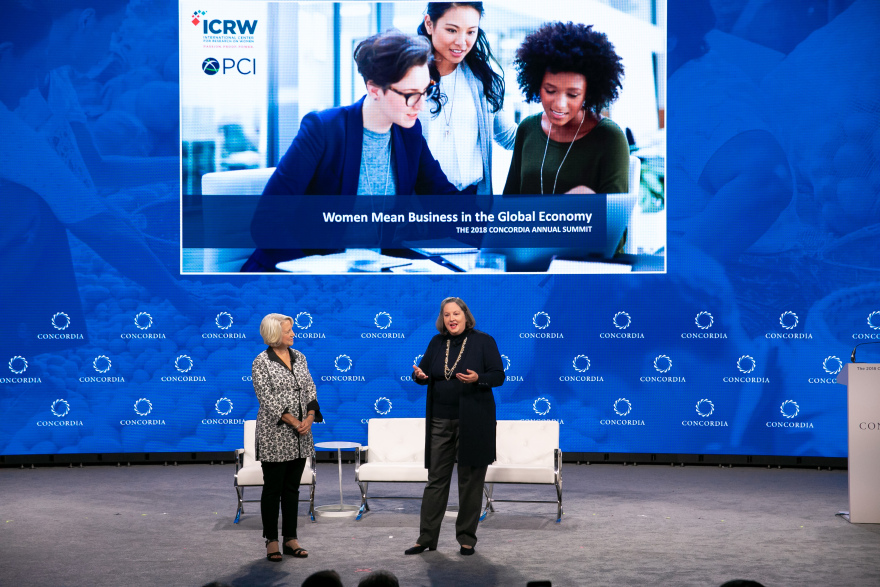 Η Μαριάννα Β. Βαρδινογιάννη στο Concordia Summit 