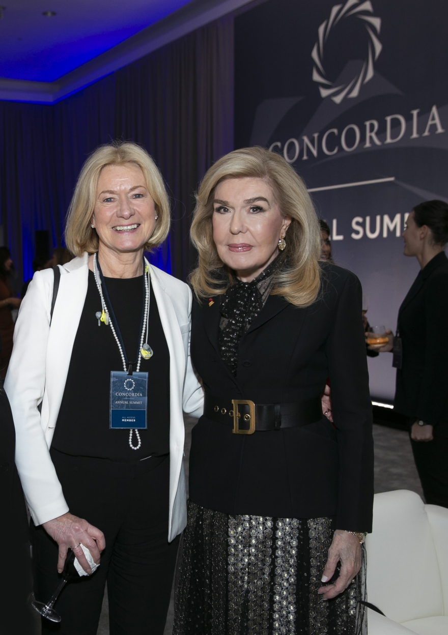 Η Μαριάννα Β. Βαρδινογιάννη στο Concordia Summit 