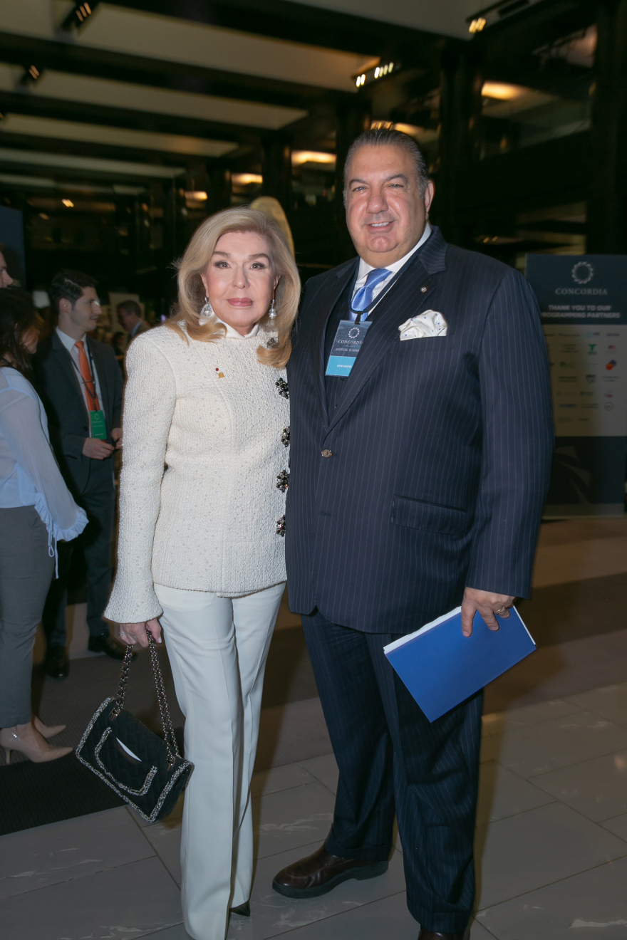 Η Μαριάννα Β. Βαρδινογιάννη στο Concordia Summit 