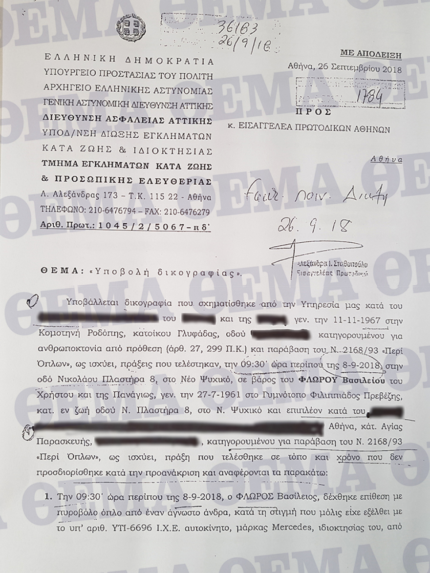 Όλη η απολογία  του δολοφόνου του φαρμακοποιού: Οι λευκές επιταγές, οι τόκοι και ο «τρίτος άνθρωπος»