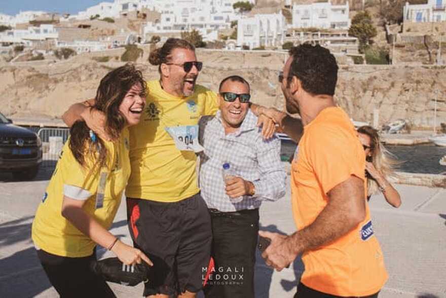 Με επιτυχία στέφθηκε το 3ο Mykonos Run- 600 συμμετέχοντες από 30 διαφορετικές χώρες