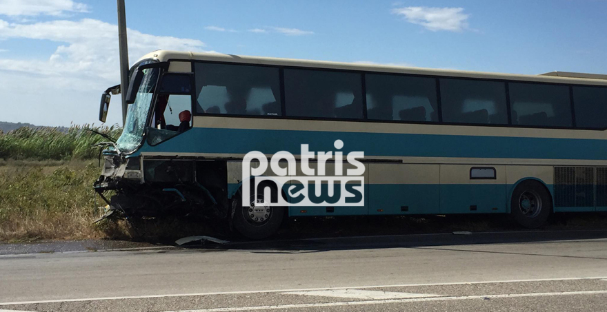 Τραγωδία στον Πύργο: ΙΧ συγκρούστηκε  με λεωφορείο του ΚΤΕΛ - Ένας νεκρός