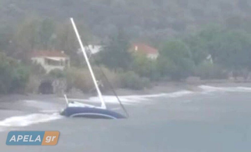 Στο έλεος του κυκλώνα «Ζορμπά» η Πελοπόννησος: Πλημμύρες, κατολισθήσεις και διακοπές ρεύματος