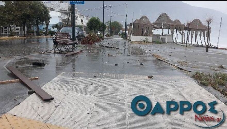 Βίντεο και φωτογραφίες: Ο «Ζορμπάς» «σφυροκοπά» τη Μεσσηνία και τη Λακωνία!