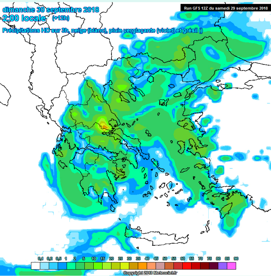 Καιρός: Εξασθενημένος στην Αττική ο κυκλώνας Ζορμπάς - Πώς θα κινηθεί τις επόμενες ώρες