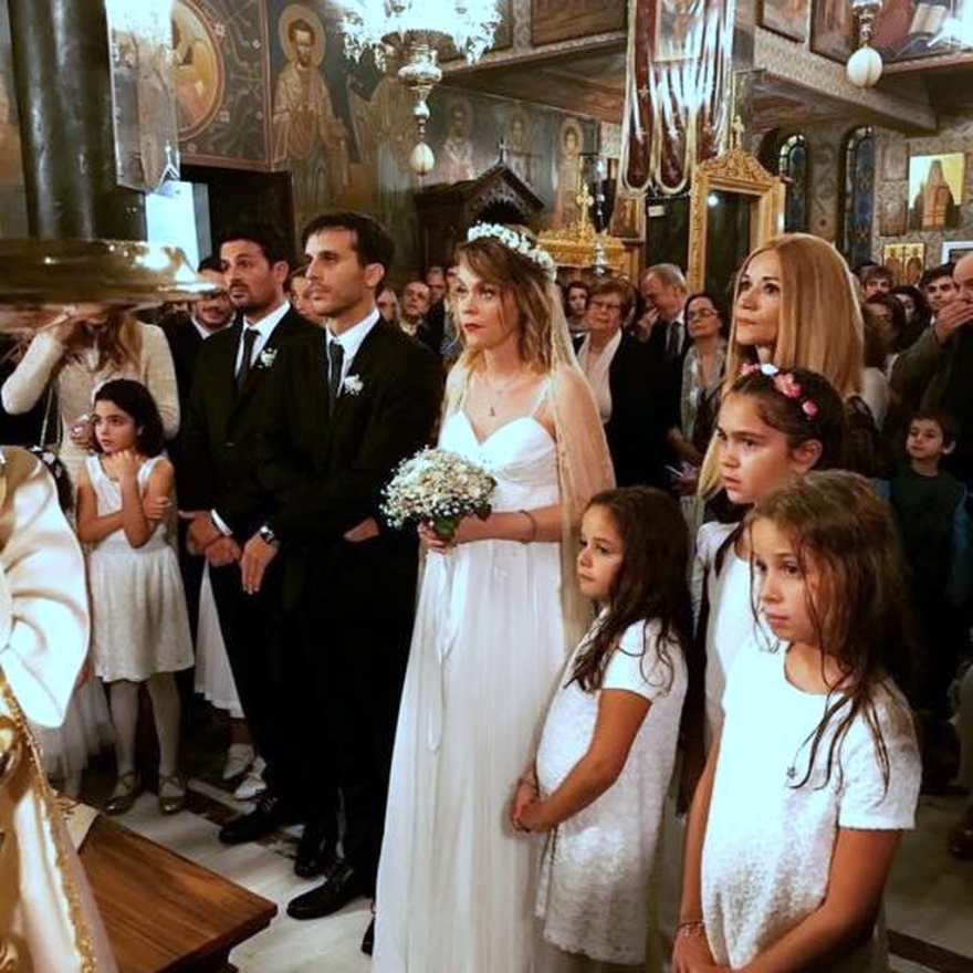 Η Λένα Παπαληγούρα και ο Άκης Πάντος παντρεύτηκαν αψηφώντας τον «Ζορμπά» 
