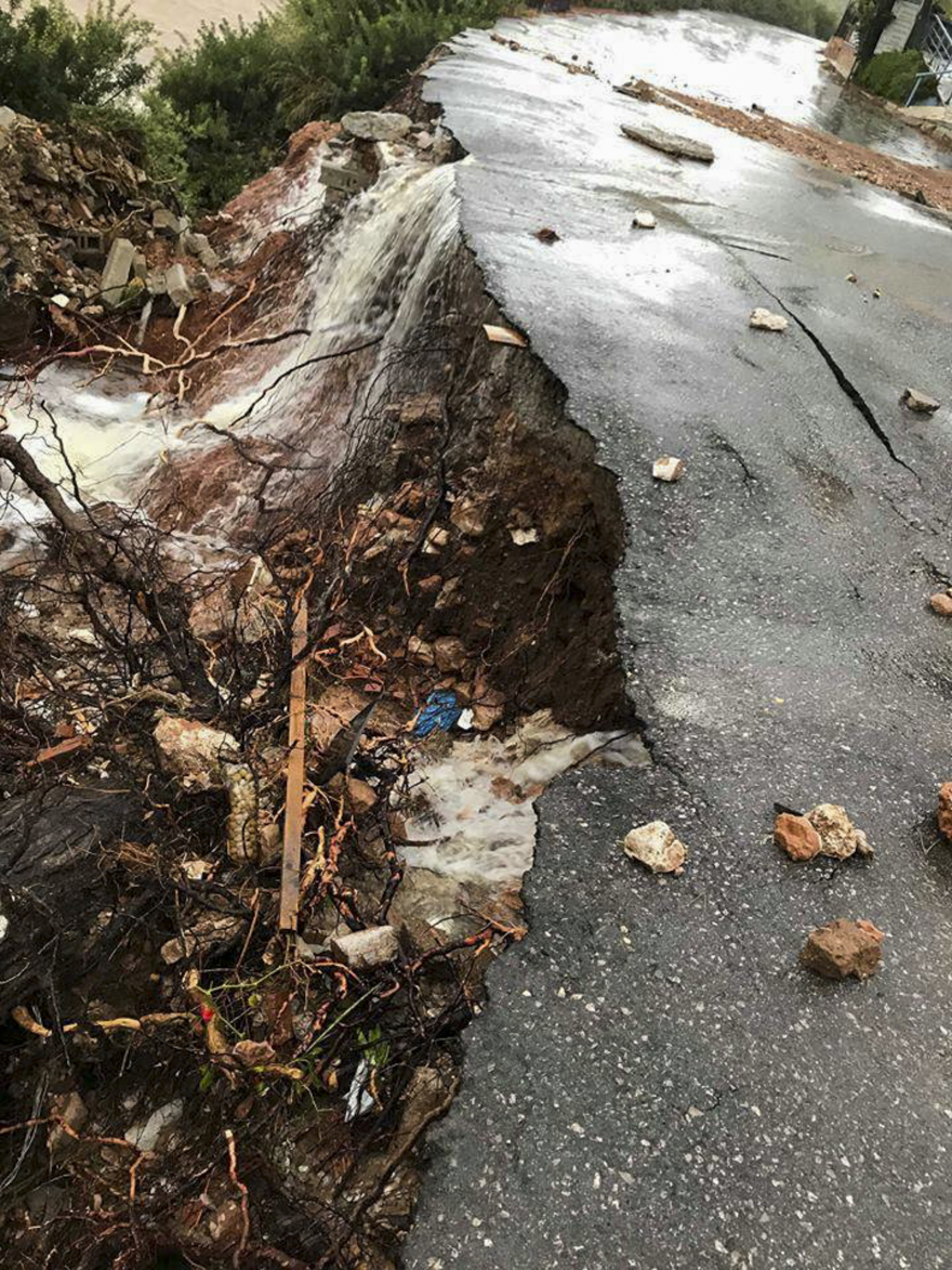 Ώρες αγωνίας για τους αγνοούμενους του κυκλώνα «Ζορμπά»