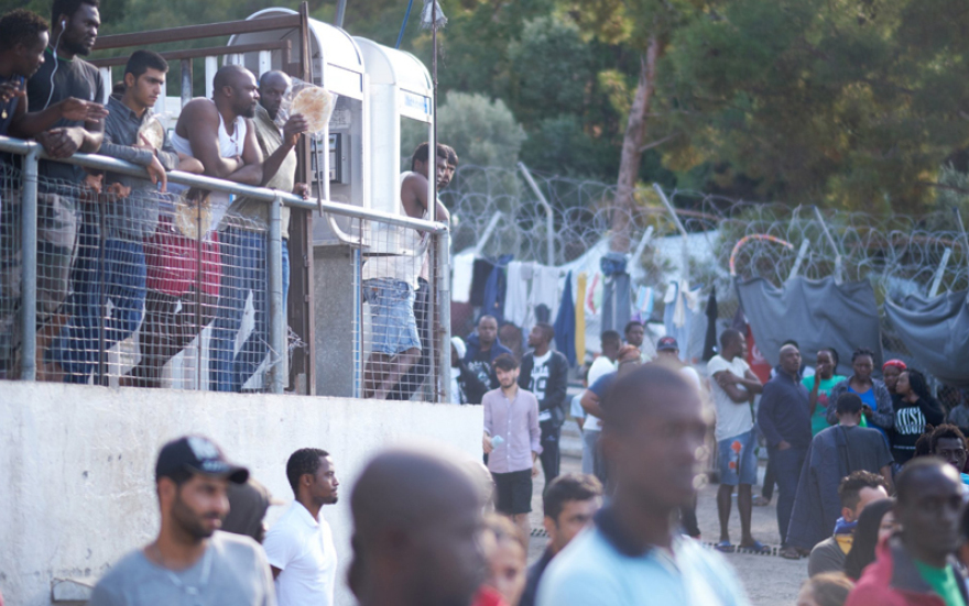 Στο hot spot της Σάμου ο Κυριάκος Μητσοτάκης:  Η εμπειρία μου είναι θλιβερή